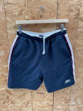 Vintage Umbro Shorts Men's Size M Navy Blue White Red Athletic